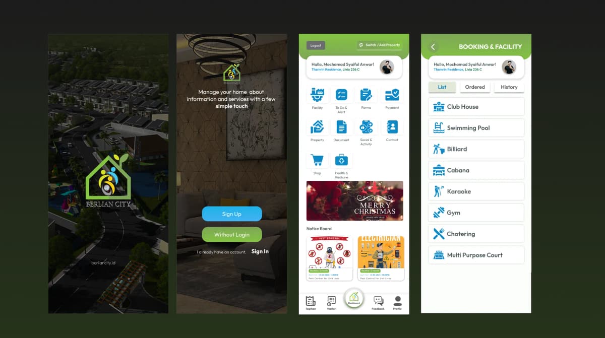 Berlian City – Smart City Mobile Application (Android & iOS)